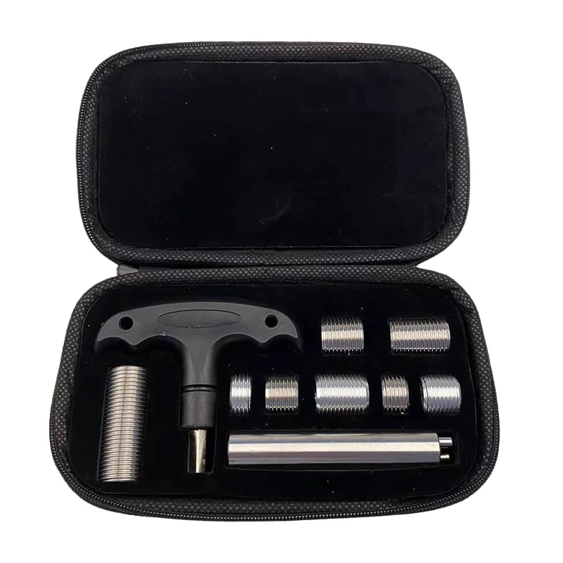 Predator Cues Billiard Accessories-1 Set of 8-piece Pool Cue Weight Bolts Kit Detachable Handle for Snooker Billiards Players