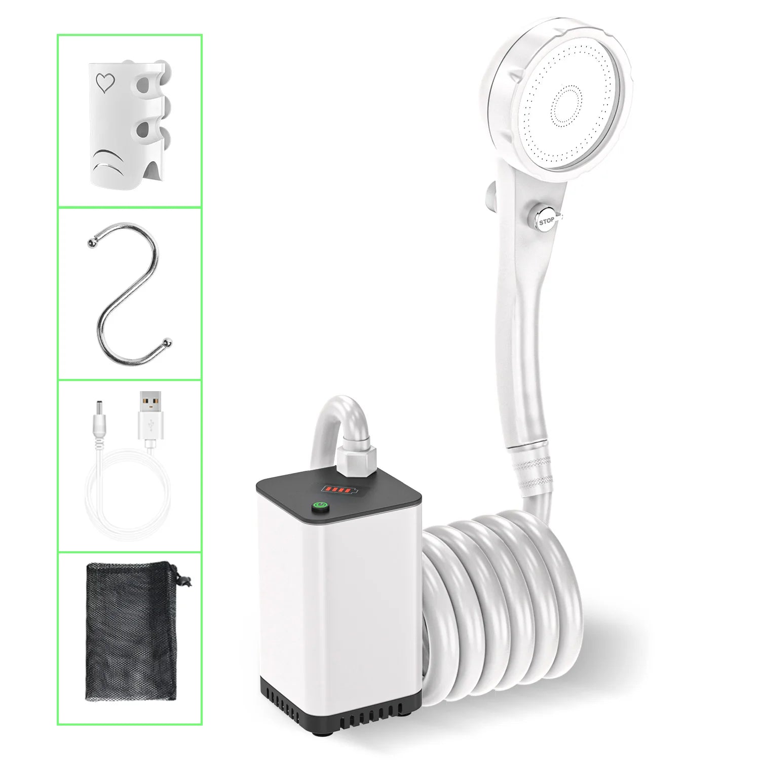Sports Hot Sale Camping Tool Hiking Backpacking Portable Shower Outdoor Shower Head Shower Pump