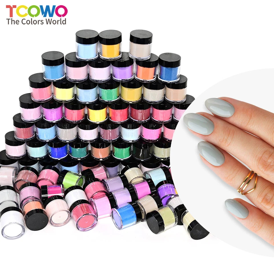 Clear Pink Nude Acrylic Nail Kit Acrylic Powder Crystal Transparency Pink Clear Acrylic Powder