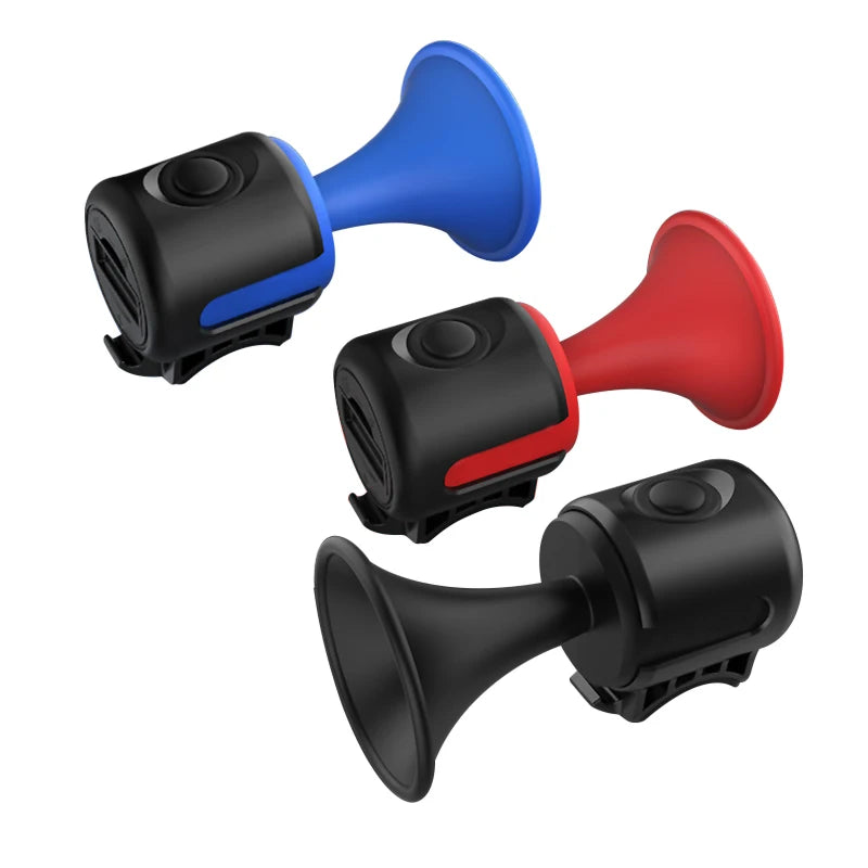 Children's Electric Bicycle Horn New Cross-Border Personalized Riding Equipment Alloy Electric Bell Horn
