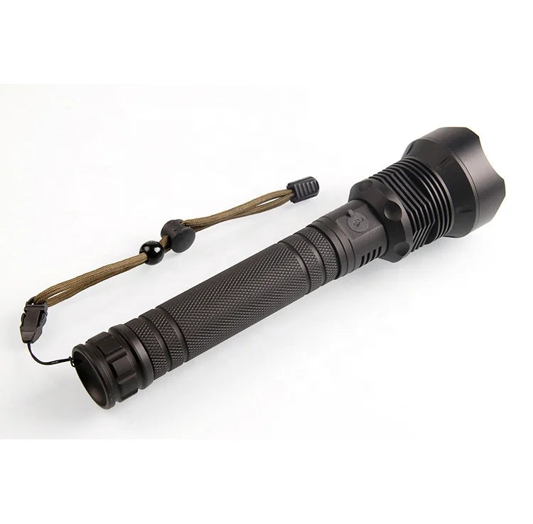 1800 Lumens Super Bright Waterproof Zoomable USB Rechargeable Tactical LED Flashlight