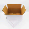 Best-selling Environmental Friendly Corrugated Board Rectangle Mailer Boxes Custom Logo for Transporting Clothes Food