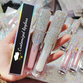 New Sparkle Lipgloss Containers With Vegan Matte and Shimmer Lipgloss Private Label logo Bling Lipgloss Vendor