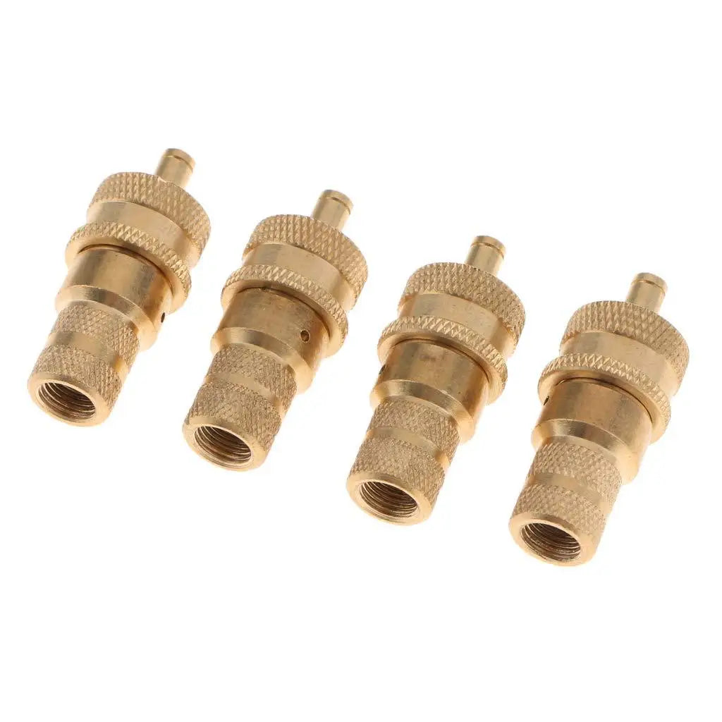 Universal Offroad Brass Tire Deflators Kit Automatic 6-30psi Tyre Tire Pressure Relief Valve Deflators Bleeder Valve