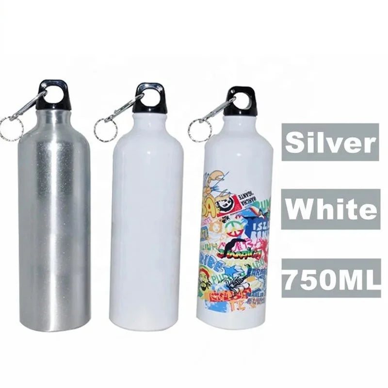 Custom 750ml Sublimation Aluminium Climbing Kettle Sport Travel Water Bottle for Drinkware for Gifts or Advertising