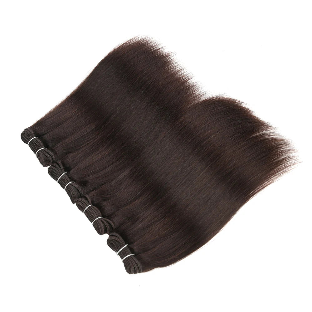 Wholesale 100% Remy Virgin Brazilian Human Hair Bundles Raw Cuticle Aligned Silky Straight Wave 10A-11A Grade Double Weft