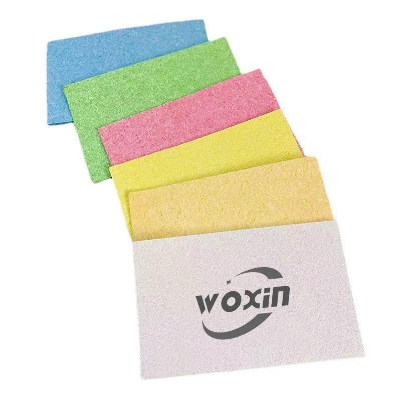 Woxin Biodegradable Compressed Cellulose Pad 2026 Eco Friendly Dish Cleaning Products Kitchen Sponge