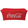 4ft/6ft/8ft Table Cloth Trade Show Custom Drape Table Cover with Full Color Logo Printed Expo Advertising Banner