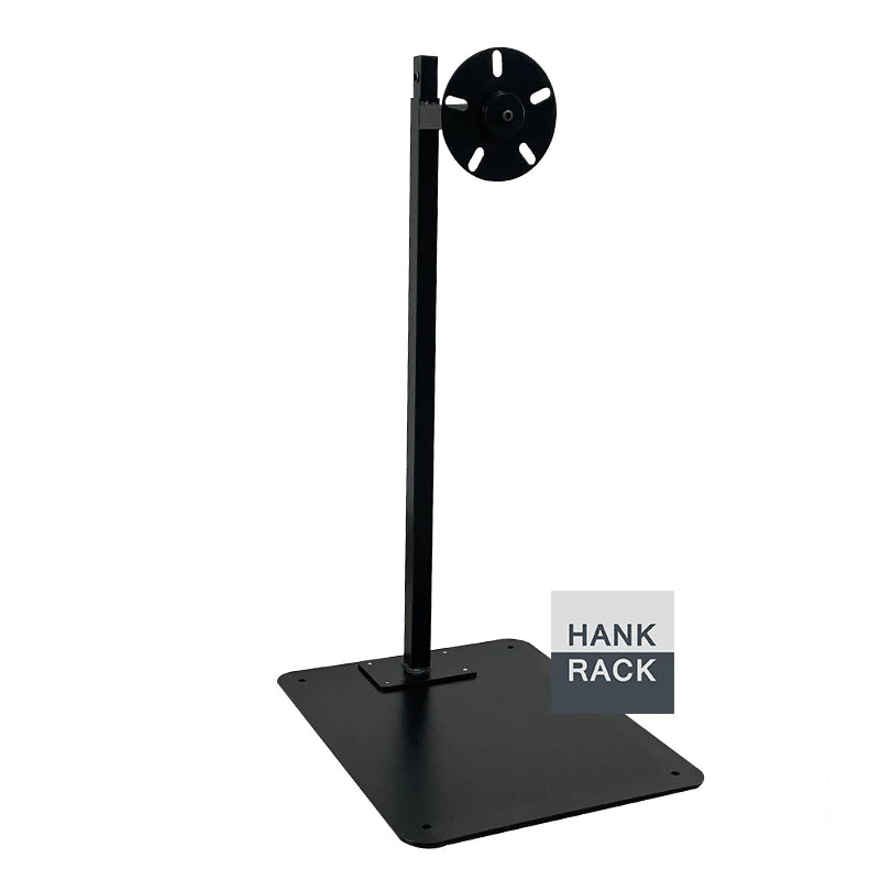 Ready Ship Hot Selling Car Tire Wheel Rim Rack Display Stand Spinning Wheel Display Q235 Steel Powder Coated Max 22inch Capacity