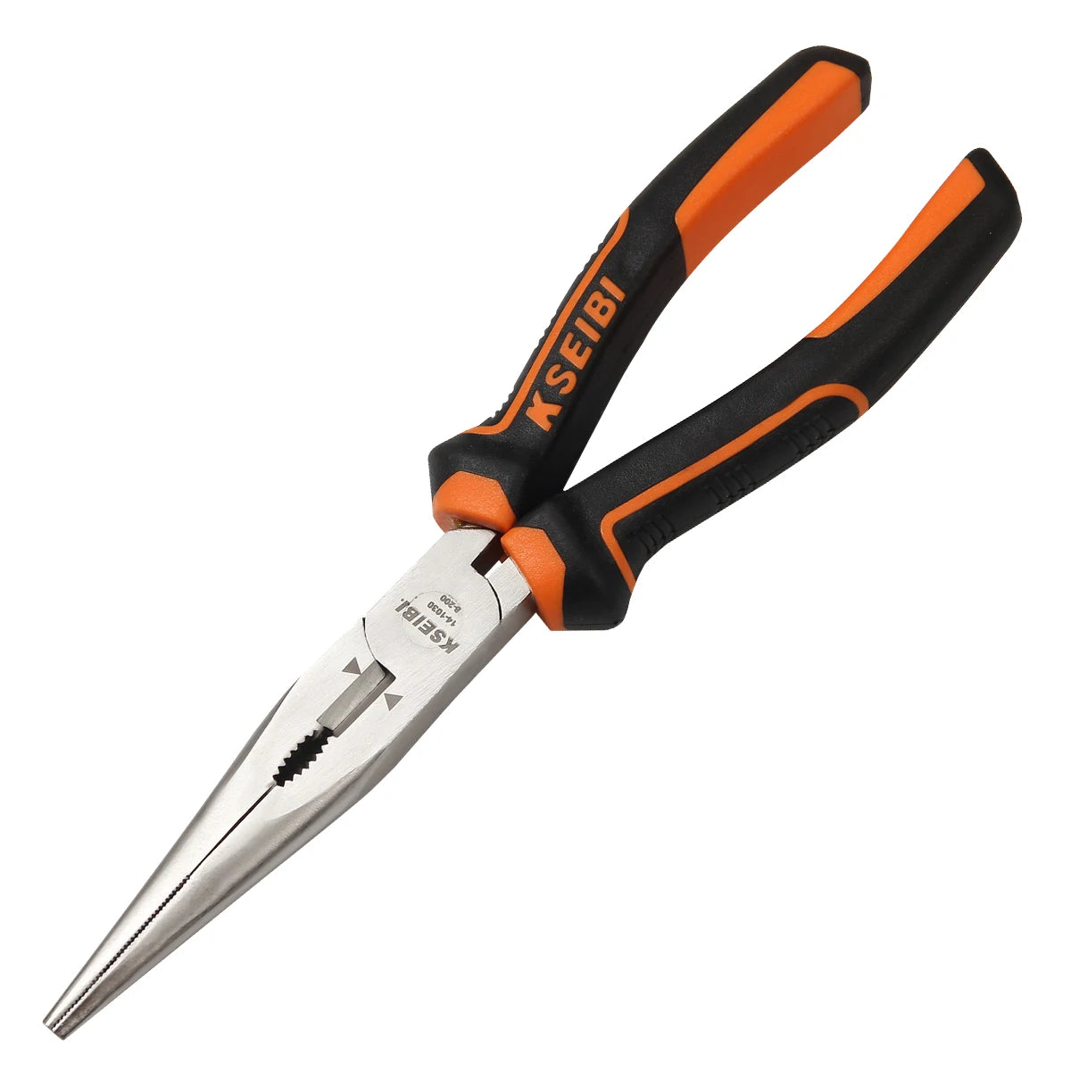 KSEIBI 6" 160mm  Drop-forged Steel Long Nose Pliers / Alicates De Punta Larga