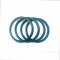 Customized Silicone Rubber Seal O-Ring FEP PFA Clear Coating Encapsulated O Ring