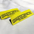 High Density Woven Label with Brand Name logo Custom Garment Neck Labels with Printing logo Design