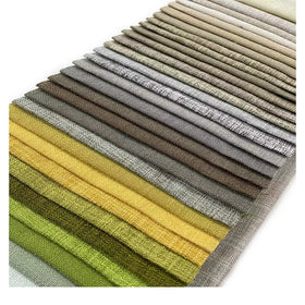 Cost-effective Waterproof Printed 100% Polyester Linen Fabric Dot Pattern Woven for Upholstery Car Home Textile Accessories Use