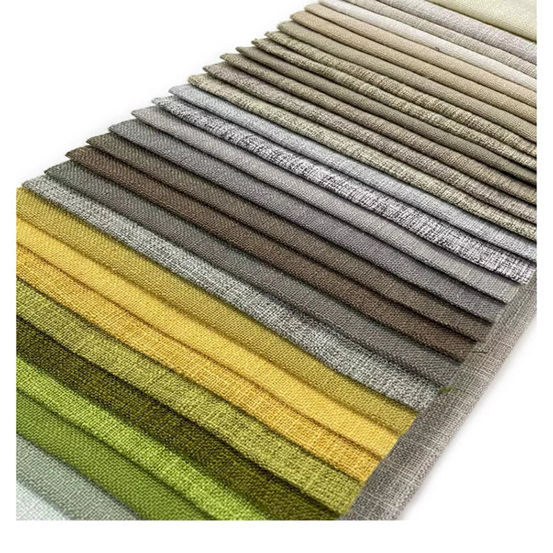 Cost-effective Waterproof Printed 100% Polyester Linen Fabric Dot Pattern Woven for Upholstery Car Home Textile Accessories Use