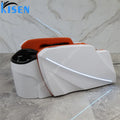 Kisen 2025 Hot Cheap High Quality Professional Electric Massage Lay Down Water Circulation Head Spa Massage Bed for Hair Salon