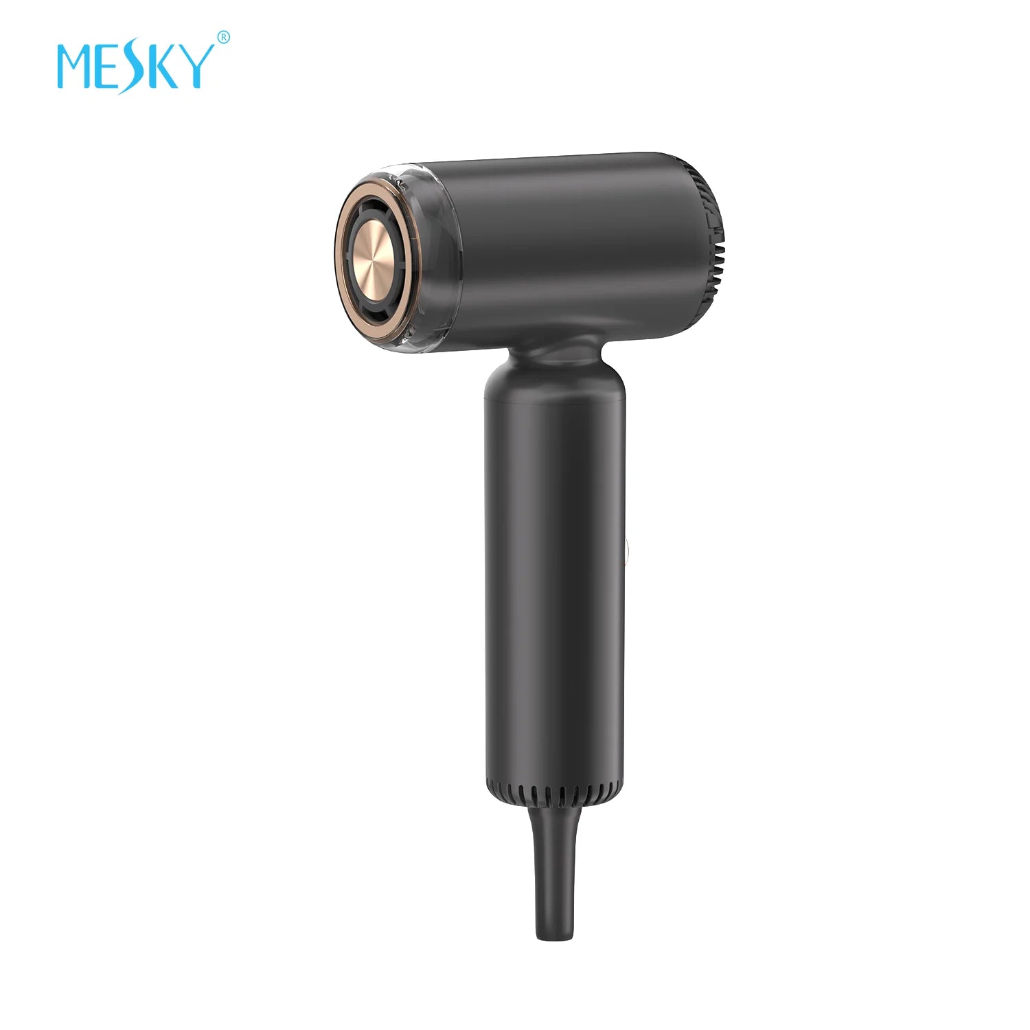 Mesky 2 Wind Speed Motor and Spare Parts Printed logo Mini Hair Dryer for Kids with Attachment and case