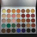 Wholesale 35-Color Water Shimmer Eye Shadow Palette Multichrome Eyeshadow Luminous Long-Lasting Powder China Manufacturers