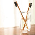 2024 Hot Sell Reusable Bamboo Toothbrush zero Waste 100% Nature Bamboo Products Hotel Travel School Family Use Eco-friendly