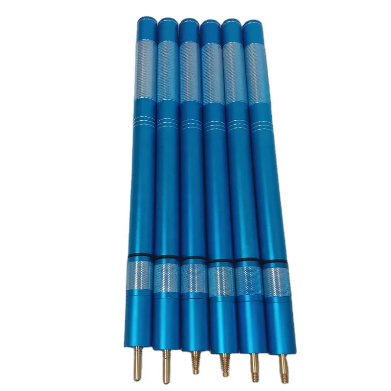 Xmlivet Professional 17inch Snooker Cue Telescopic Extensions Blue Color Pool Cue Extender for John Paris/Roberto/Stamford