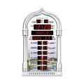 Azan Mosque Prayer Desk Clock Islamic Mosque Calendar Prayer Table Clocks Alarm Ramadan Decor Multi-function Muslim Wall Clock