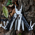 Third-Generation Industrial Stainless Steel 17-in-1 Portable Outdoor Camping Multifunctional Durable Pocket-Sized File
