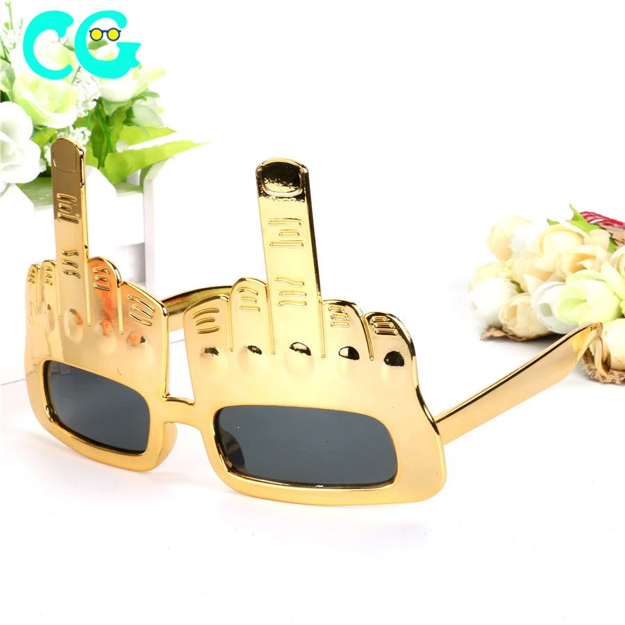 2021 New Rock and Roll Party Performance Decoration Props Funny Funny Entertainment Selfie Props Sunglasses