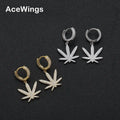 E041   CZ Earrings Men Brass Setting Zircon Stud Earrings Hip Hop Ced Out