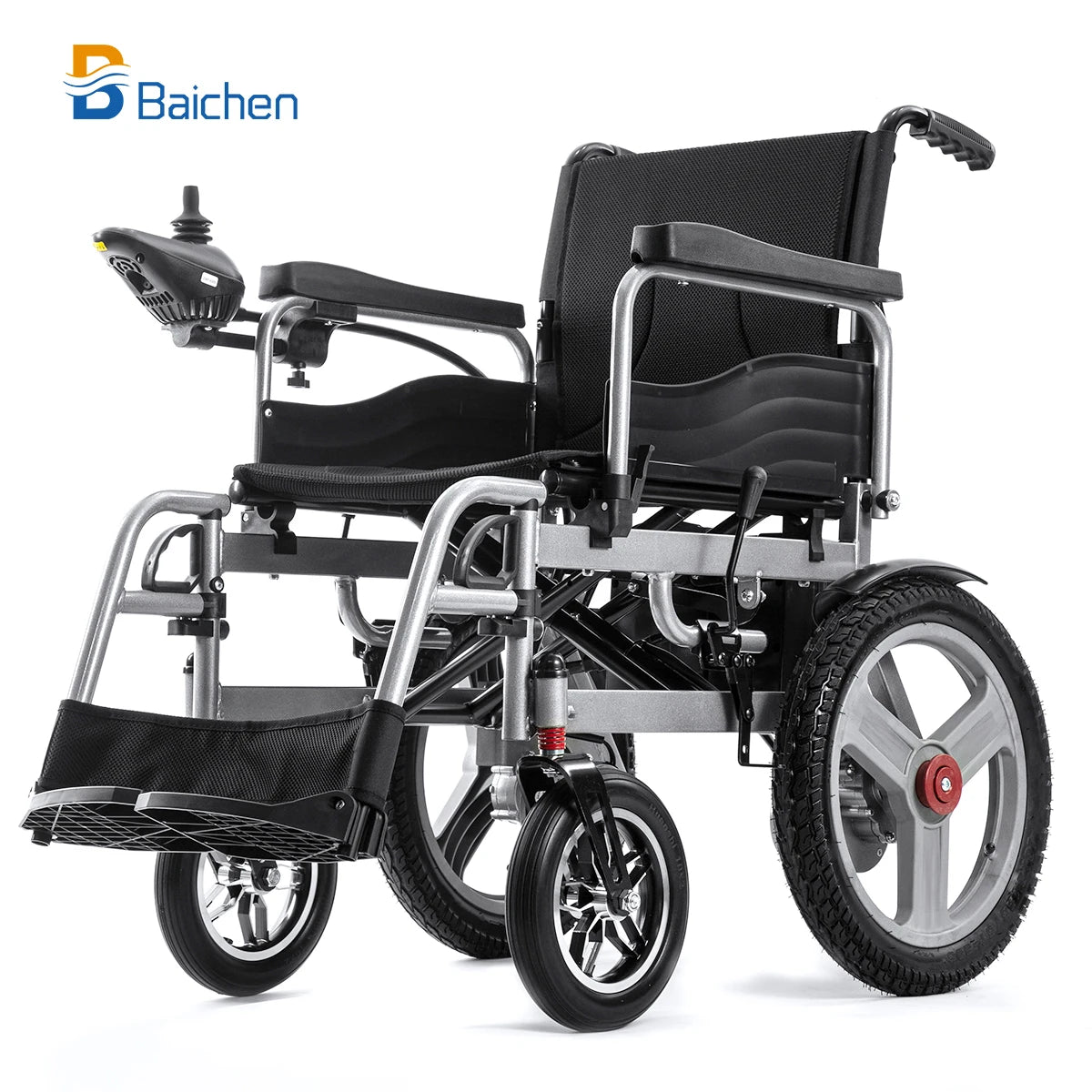 2024 Popular Products Southeast Asia Cheap Portable Travel Folding Wheel Chair Handicapped Electric Wheelchair for Outdoor Use