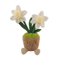 Personalized Home Sofa Decoration with Soft Daffodils Plushie Child-friendly Cotton Fabric Potted Plants Stuffed Cactus Dolls