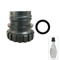 Quick Connect Plastic Soda Bottle Adapter for Crystal 0.7L Glass Bottle Black