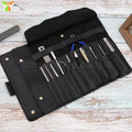 Wholesales PU Leather Leather case  Interchangeable Needle Kit Knitting Needle case  for Sewig