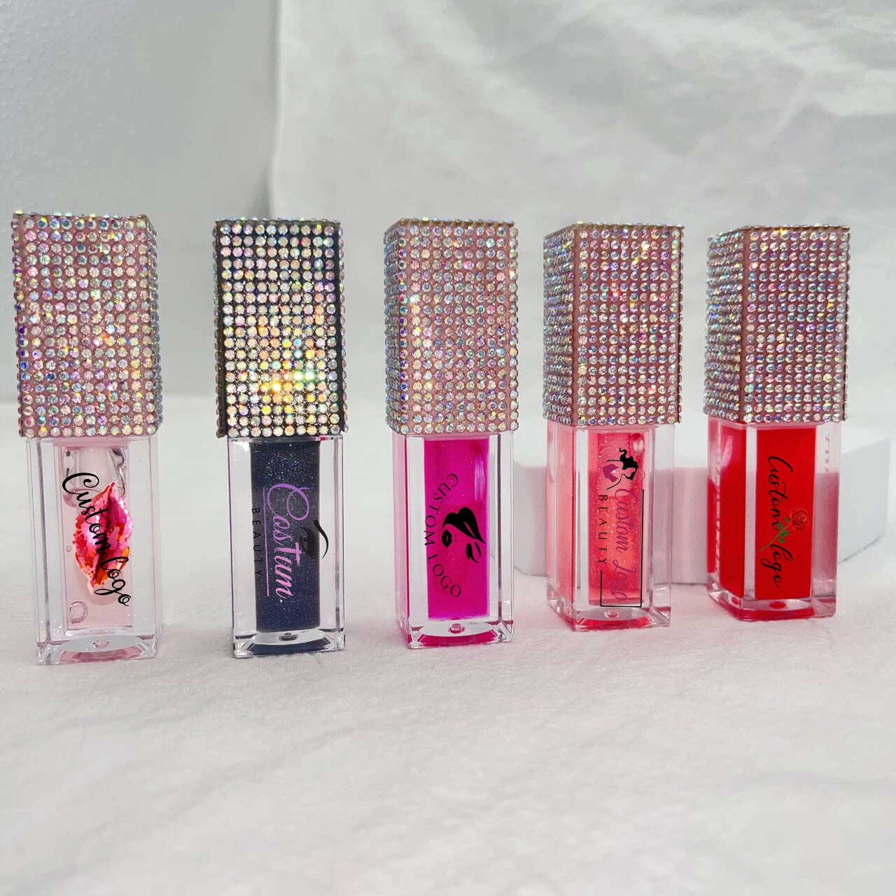 Glossy Lip Oil Vegan Fruit Flavor Tint Glow Stain Private Label Lip Oil pink Color Changing Lipgloss