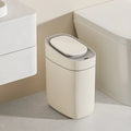 Iintelli Automatic Touchless Smart Plastic Small Bathroom Trash Can Waste Bins Garbage Can Dustbin with Lid Soft Close