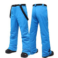 2024 New Fashion Windproof Breathable Bib Ski Pants for Men Warm Thick Hiking Pants Waterproof