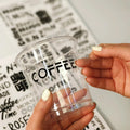 Waterproof Packing Sticker Labels With Custom Printing logo Transparent clear Self-adhesive Sticker for Packing