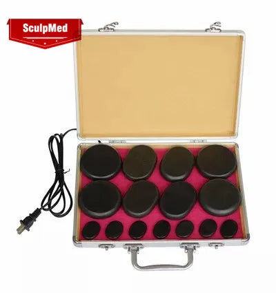 Hot Sale 16/20/28 Energy Stone Set Box Automatic Constant Temperature Massage Stone Spa Volcanic Stone Heating Box