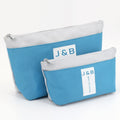 Factory Custom Waterproof Makeup Toiletry Zipper Pouch Bag Set with Printed Logo Cosmetic Organizer Storage Bags OEM