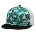 New Design Toddler Kids Front Sublimation Printed 3D Embroidery Character Snap Back Terry Mesh Casual Trucker Hat Summer Outdoor