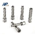 Naipu 35mm Cutting Depth TCT Annular Cutter Broaching Slugger Magnetic Drill Bit With Weldon Shank for Metal Cutting