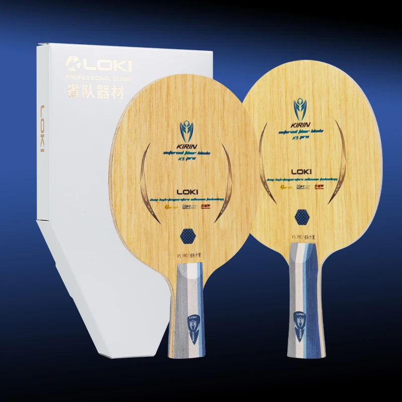 Factory Direct Professional KIRIN 5Pro Outer Blade Ping Pong Imported Koto Surface 7 Ply Table Tennis Blade MegaBDM