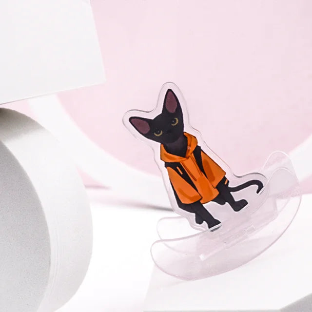 Custom Acrylic Products Keychain Charms Anime Printed Shaking Standee Desktop Decoration