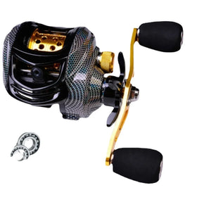 10KG Max Drag 12 Bearings Fishing Reels Baitcasting 7.2:1 Camry Best Casting Reel Malaysia Fishing Wheel Carrete De Pesca