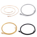 Snake Chain Necklace Stainless Steel Mens Snake Chain Rollo De Cadena De Acero Inoxidable Por Mayor Jewelry Bulk Chains