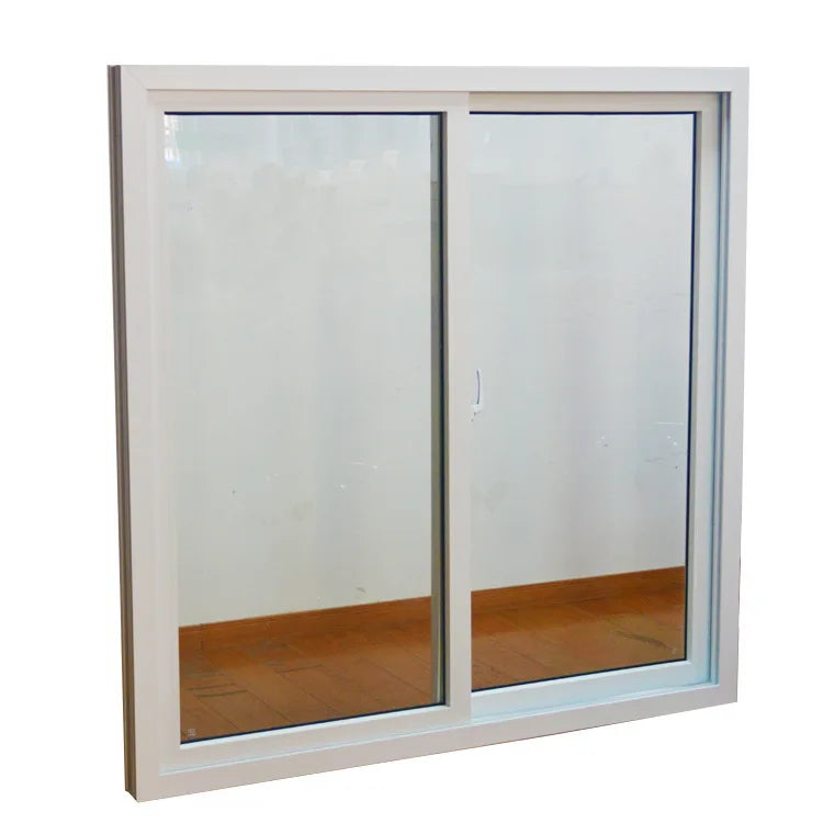 Customized PVC windows Double Glass Slide windows UPVC Double Glazed Sliding windows