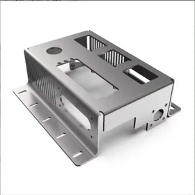 Modern Galvanized Steel Sheet Metal Fabrication Service Stamping Laser Cutting Bending Customized Parts Indoor Use Gionlee Brand