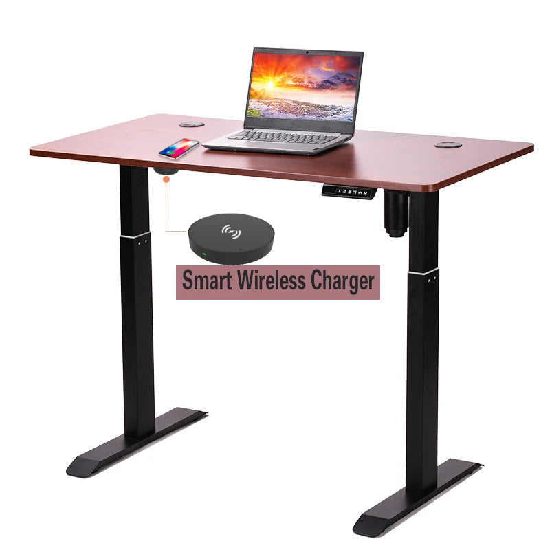 Factory Direct Supply Single Motor Electric Standing Office Desk Height Adjustable Standing Desk