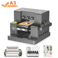 EU Stock Ready to Ship XP600 A3 UV DTF Flatbed Printer Printing on Hard Surfaces for Gift Production High-Speed Industrial