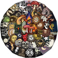 50PCS Vintage Tarot Moon Star Occult Celestial Creepy Mystical Sticker