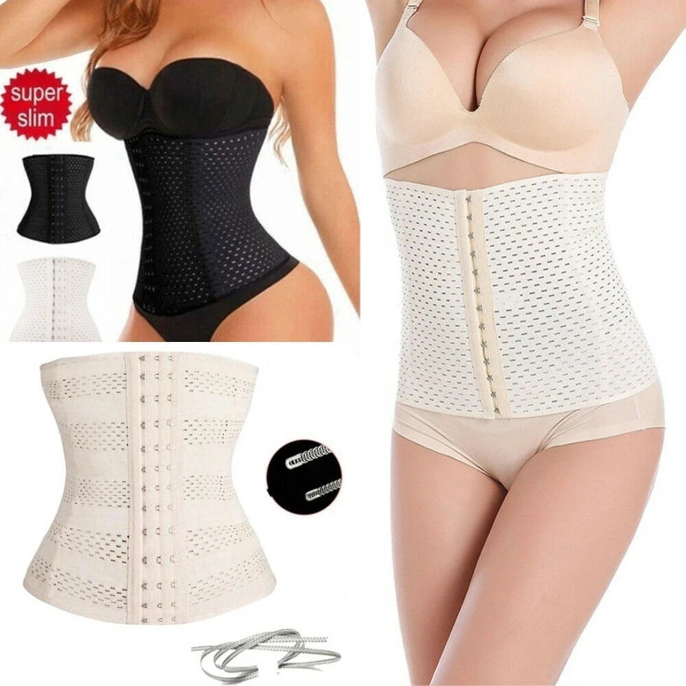 Fitness Waist Back Support Training Shaper Belt Women Postpartum Slimming Weight Loss Corset