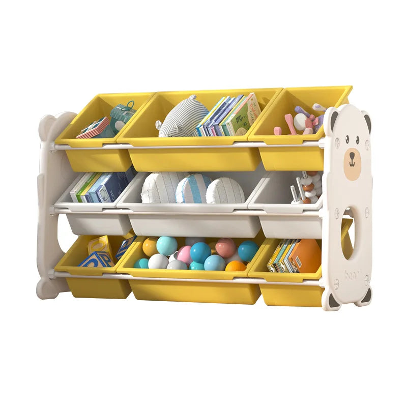 Plastic Toy Storage Box Kids' Cabinets Storage Rack Children Toy Toys Storage Cabinet